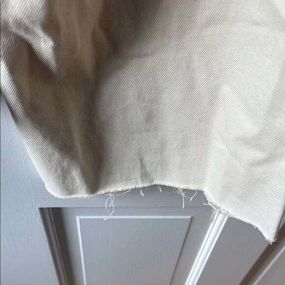 NWT J. CREW 84 KICK OUT CREAM BEIGE FLARE LEG JEANS DENIM ANKLE PANTS SIZE 30 - Picture 5 of 9